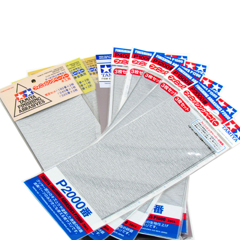 Tamiya Finishing Abrasives San - Model Kit Tamiya 评论和价格