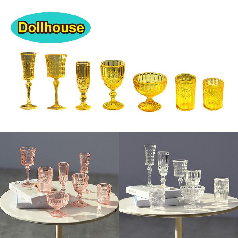 7Pcs/Set 1:6 Miniature Water C - Model Kitchen Set 评论和价格