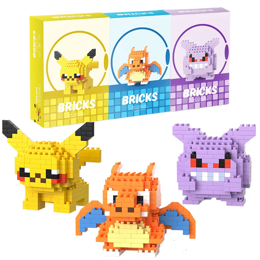 Pokemon Micro Building Blocks  - Model Kit Simulator 评论和价格
