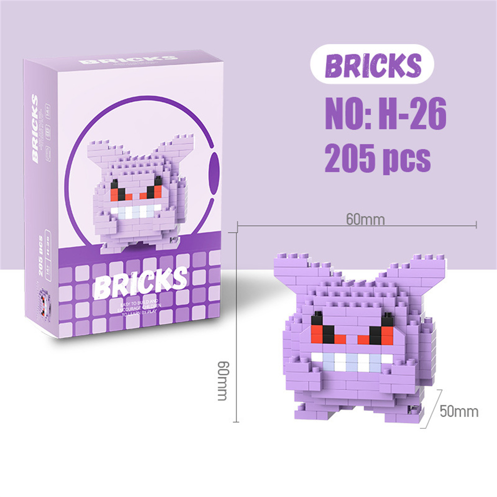Pokemon Micro Building Blocks  - Model Kit Simulator 评论和价格