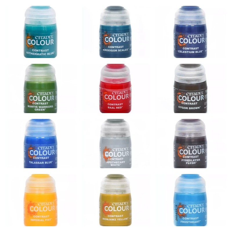 18ml New Contrast Paint Water- - Plastic Model Paint 评论和价格