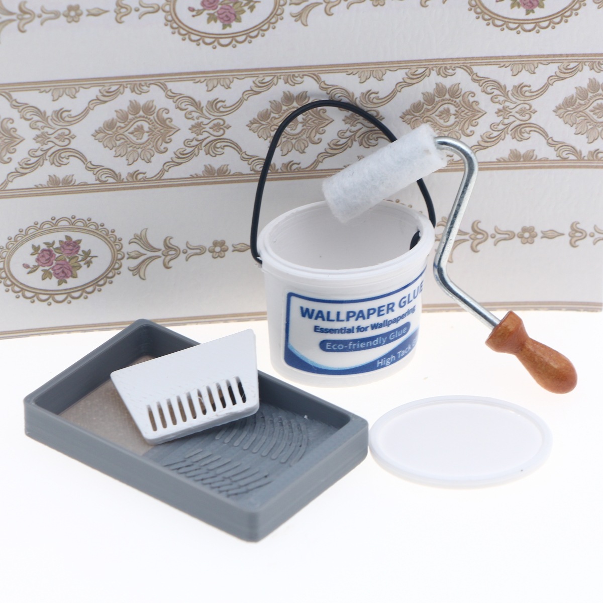2pcs Dollhouse Miniature Paint - Plastic Model Paint 评论和价格