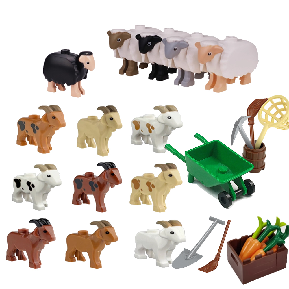 MOC City Animal Building Block - Model Kit Lizard 评论和价格