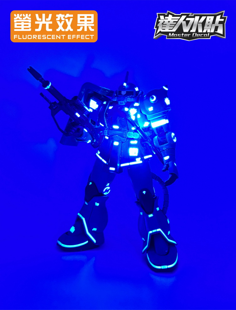 Master Decal H028 Fluorescent  - Model Kit Gundam Hg 评论和价格