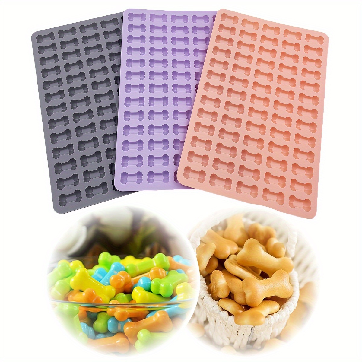 1pcs Mini Bone Biscuit Mold Pi - Model Kitchen Set 评论和价格