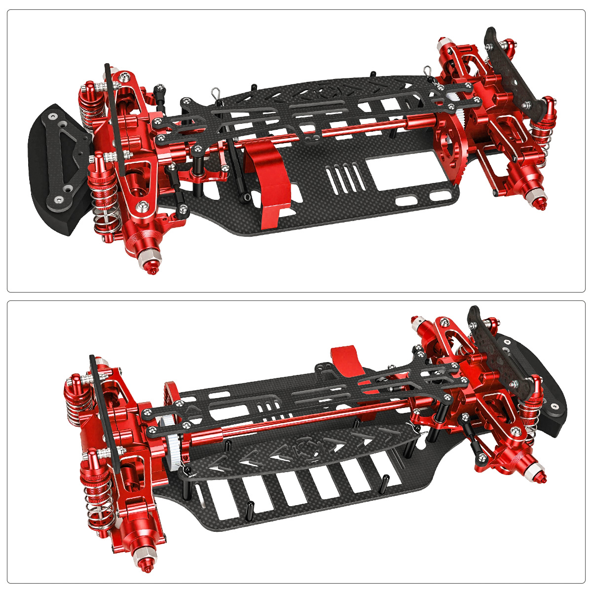 Aluminum & Carbon Fiber Frame  - Model Kit Tamiya 评论和价格