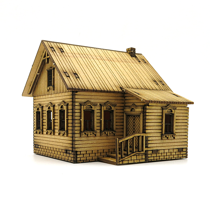 1/72 Wooden Assembly House Eur - Model Kit Centaur 评论和价格