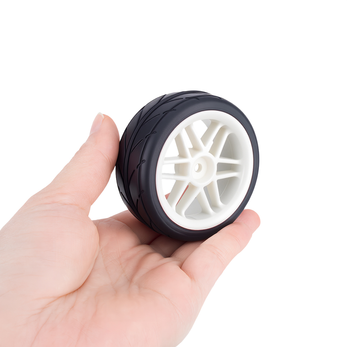 Pre-Glued RC Wheels Tires Set  - Model Kit Tamiya 评论和价格