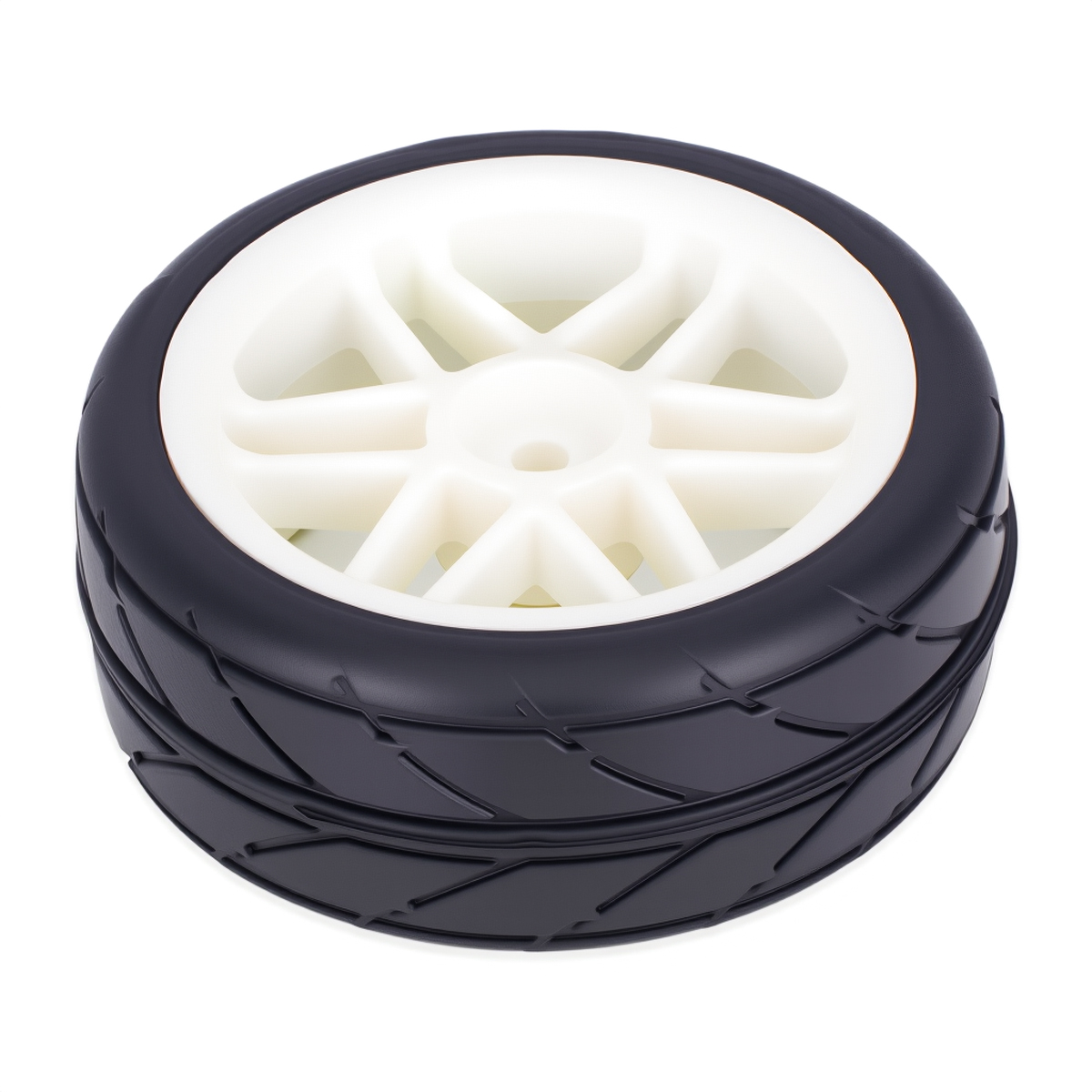 Pre-Glued RC Wheels Tires Set  - Model Kit Tamiya 评论和价格