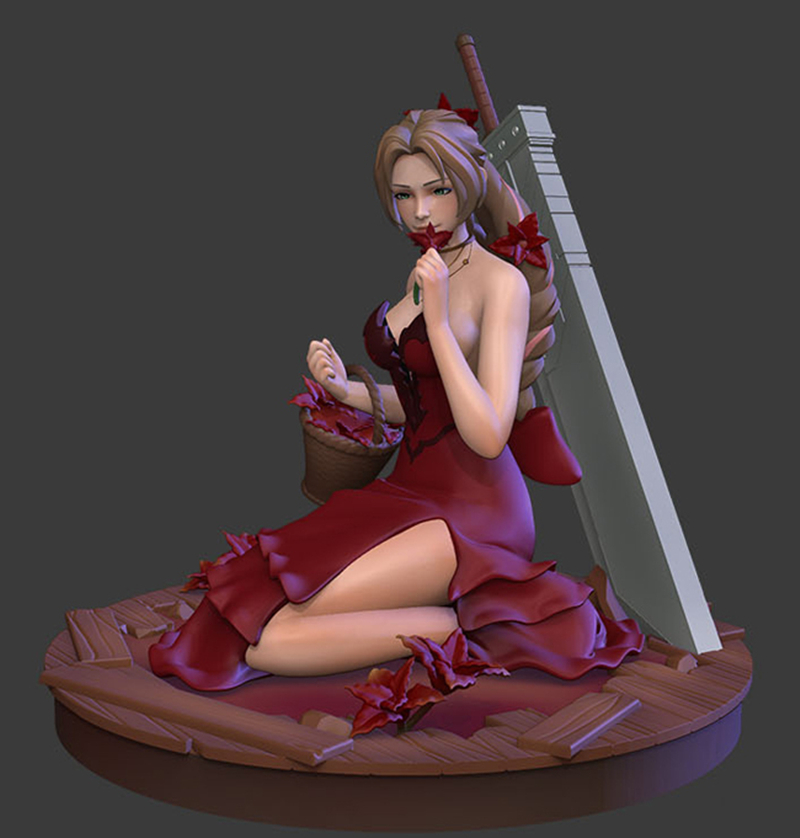 Resin Figure Kit  Aerith Gains - Model Kit Medabots 评论和价格