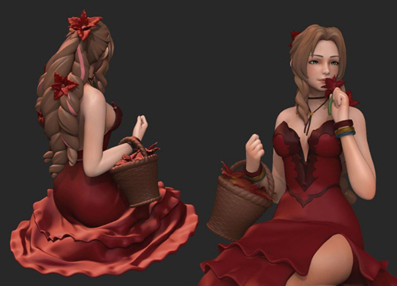 Resin Figure Kit  Aerith Gains - Model Kit Medabots 评论和价格